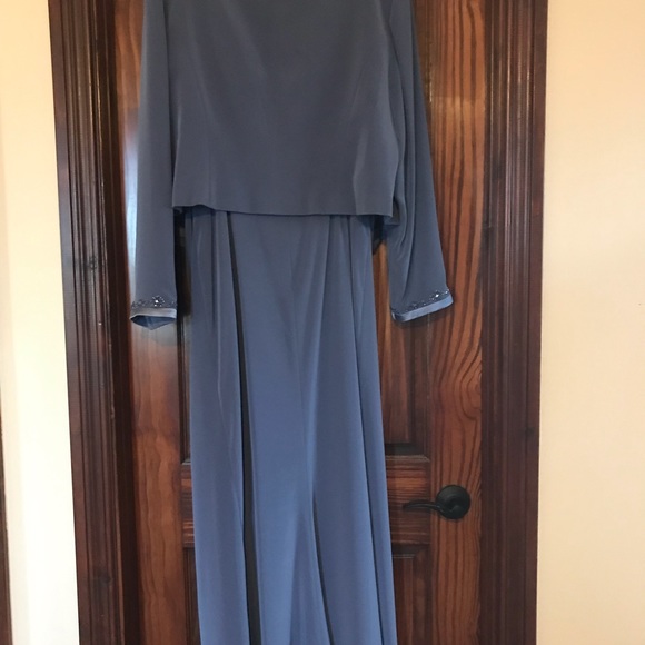 Montage by Mon Cheri, gown and jacket. - Picture 4 of 6